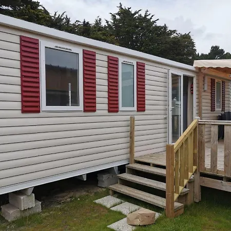 キャンプ場 Mobilhomes Conguel - Bord De キブロン